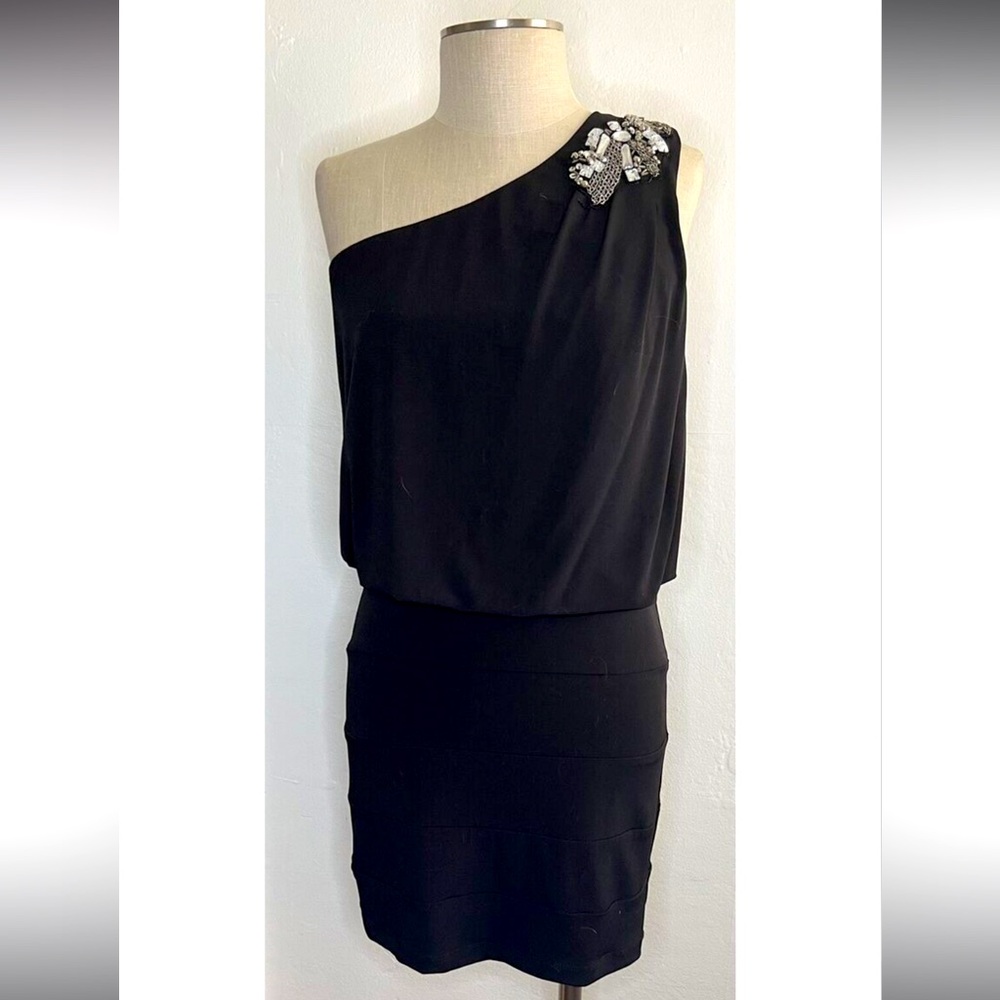 One shoulder mini dress